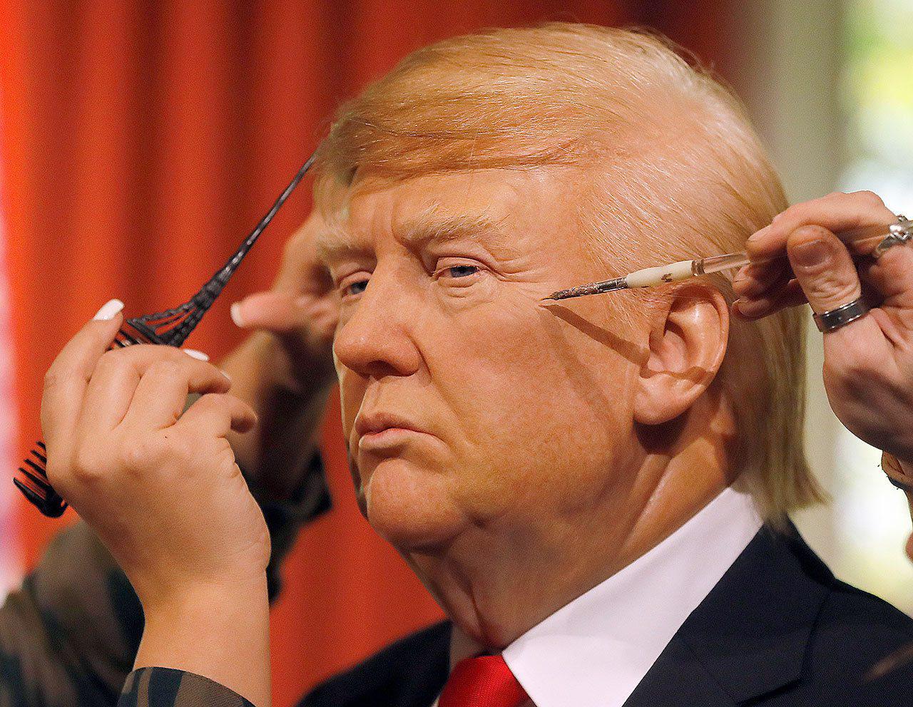 1280x992 Presidential Donald Trump Wax Figure Debuts