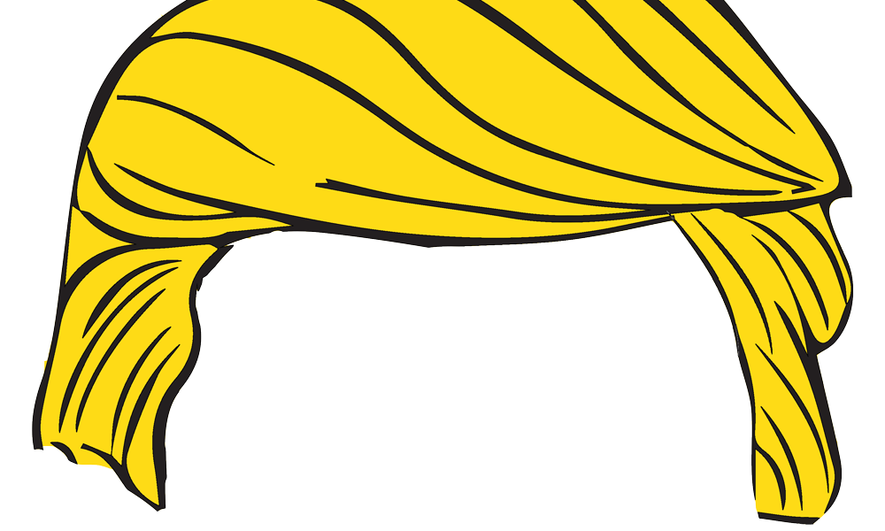 1000x600 Collection Of Donald Trump Hair Clipart High Quality, Free