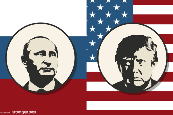 602x400 Putin Vs Trump Free Vector Download 365565 Cannypic