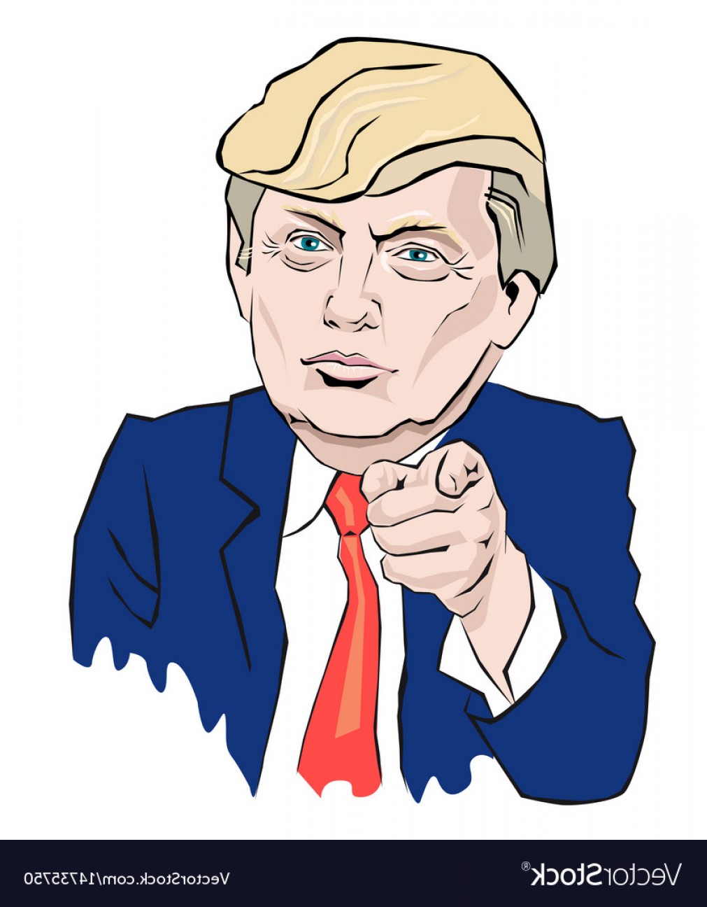 1011x1296 Trump Poster Vector Createmepink