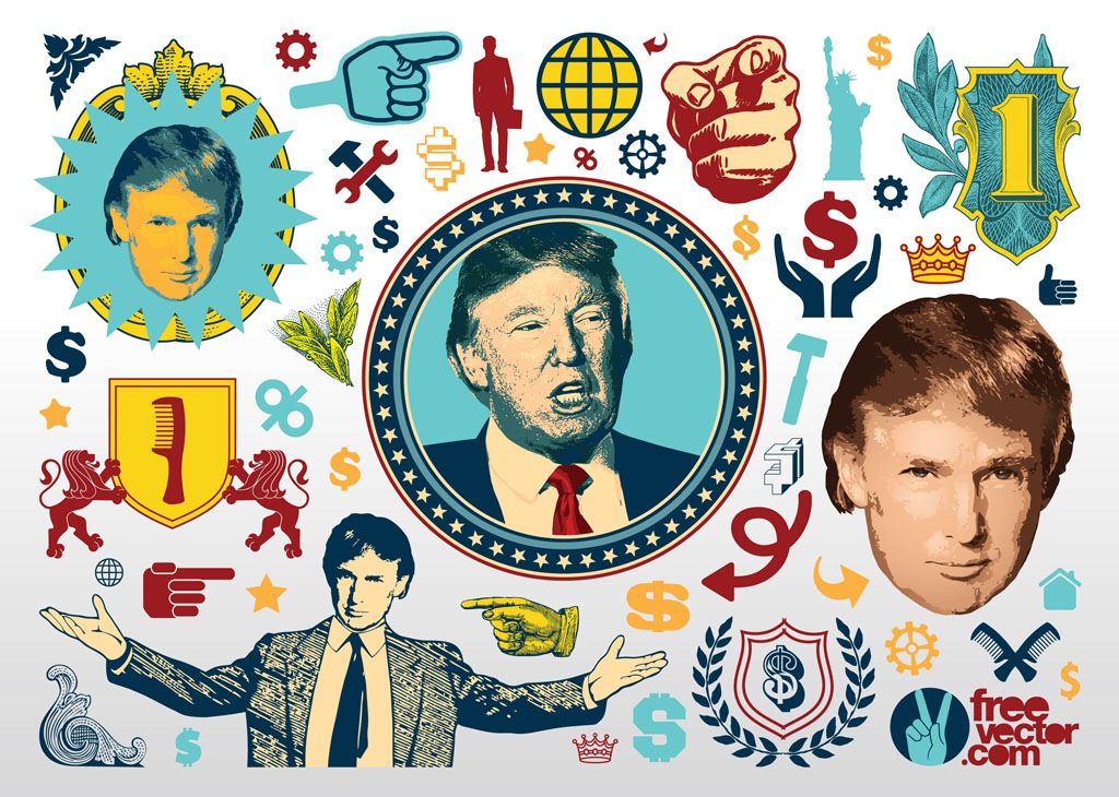 1024x730 Donald Trump Graphics Vector Art Amp Graphics