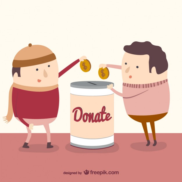 626x626 Charity Donation Vector Free Download