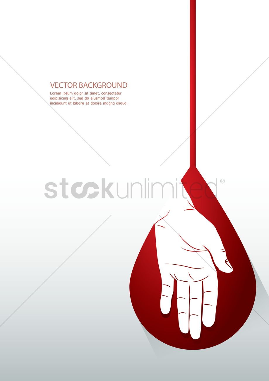 919x1300 Background With Blood Donation Vector Image