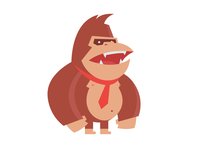 800x600 Donkey Kong By Joseph Le