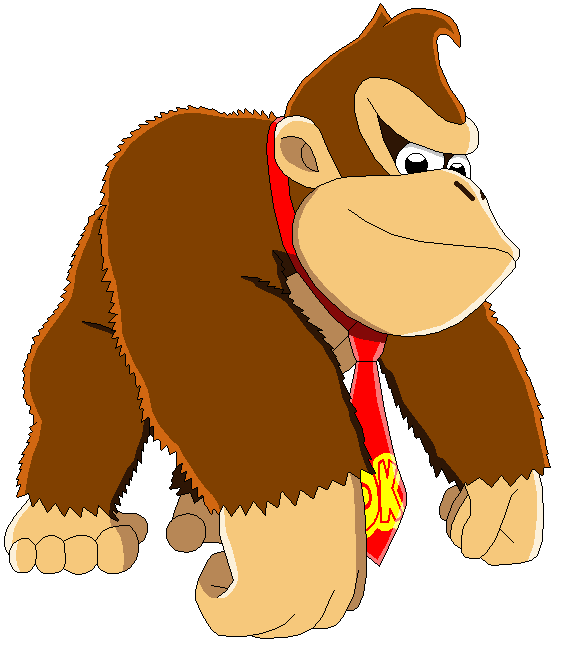 562x648 Donkey Kong By Mollyketty