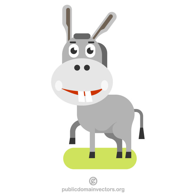 660x660 Donkey Vector Clip Art