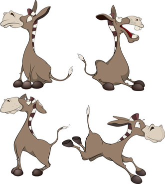 331x368 Donkey Vector Free Vector Download (48 Free Vector) For Commercial
