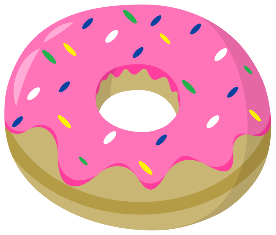 970x824 Collection Of Free Donut Vector Glazed. Download On Ubisafe