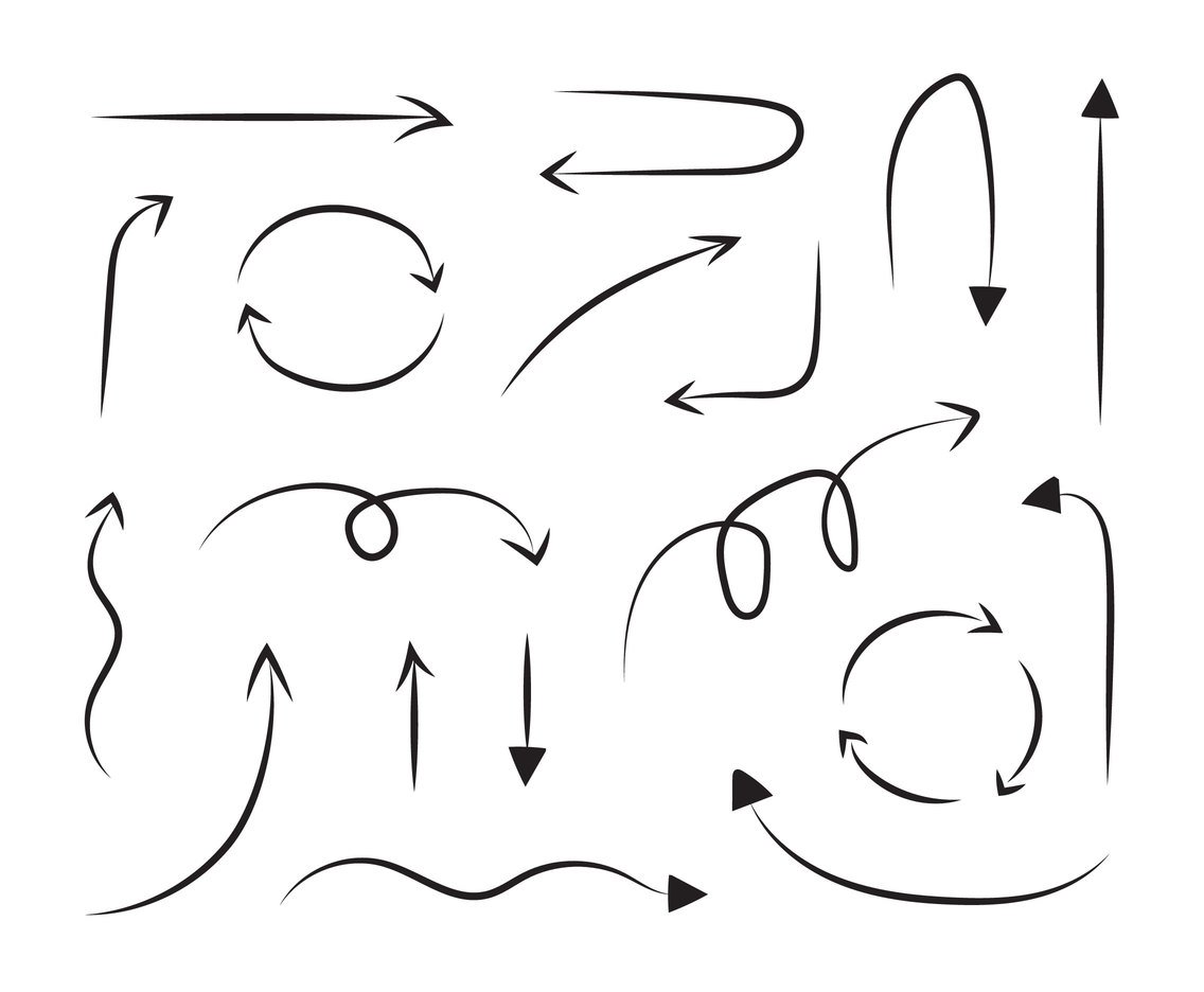 1136x936 Arrow Doodle Vector Art Amp Graphics