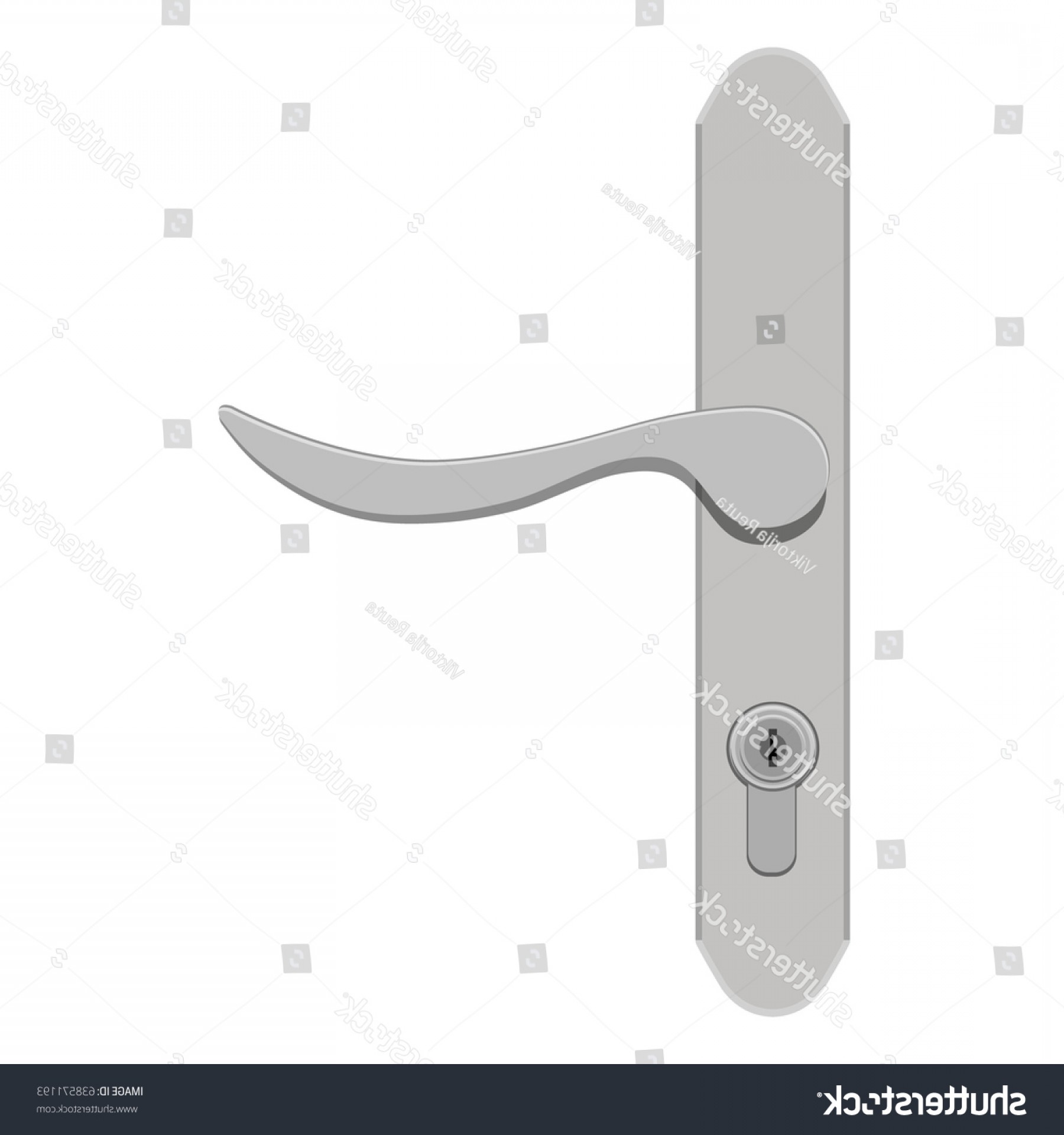 1800x1920 Vector Illustration Realistic Metal Door Handle Arenawp