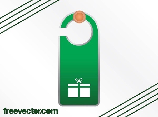 600x448 Door Hanger Image Free Vector 123freevectors