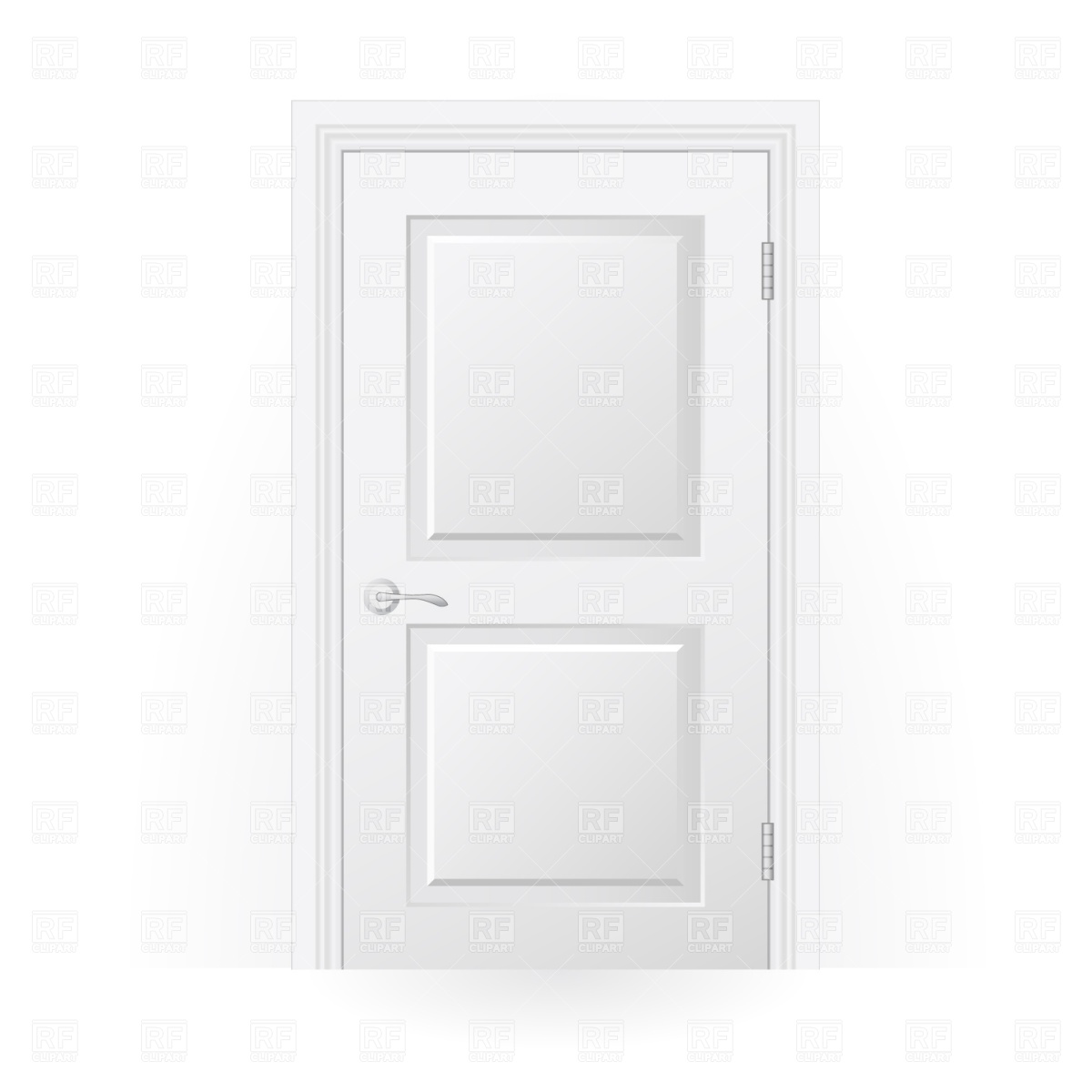 1200x1200 Closed Door Vector Image Vector Artwork Of Architecture