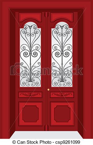 301x470 Antique Door Vintage Style .