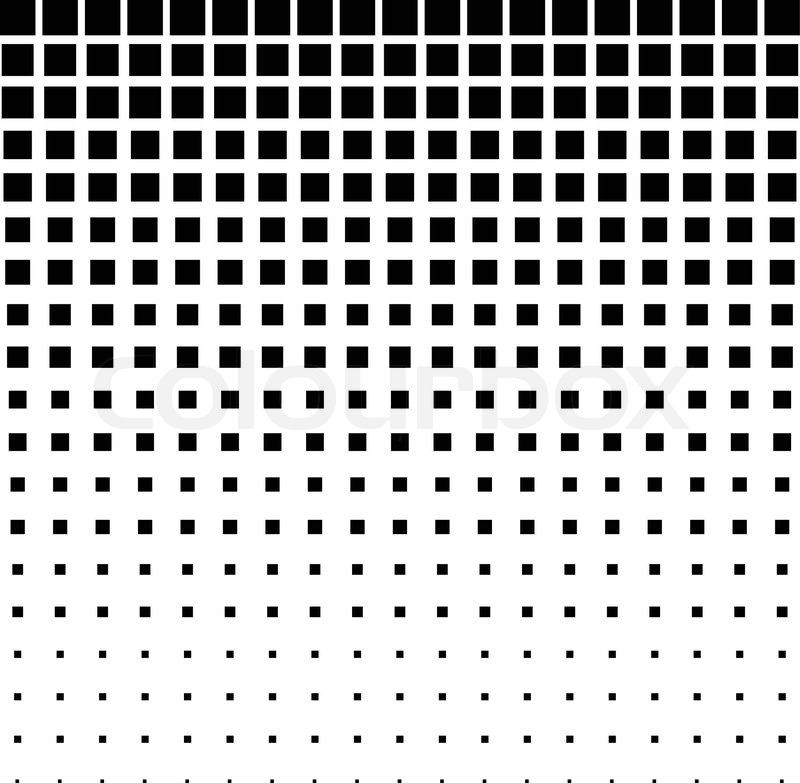 800x783 Black Abstract Halftone Square Dot Background, Vector Illustration