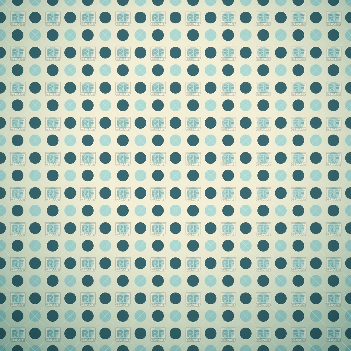 1200x1200 Retro Blue Polka Dot Background Vector Image Vector Artwork Of