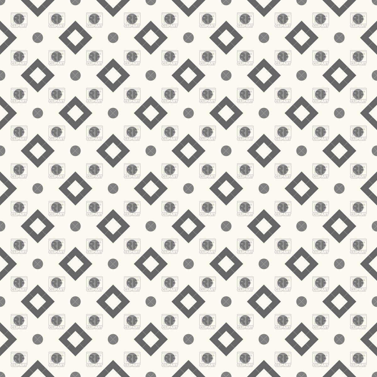 1200x1200 Abstract Geometric Dot Seamless Pattern Vector Image Vector