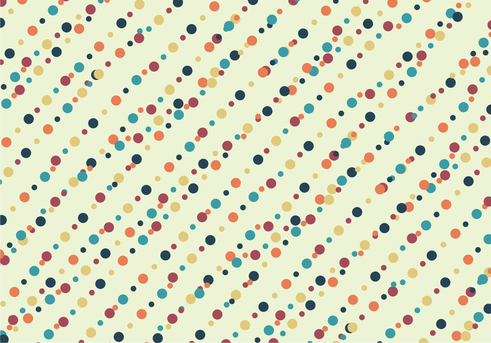 700x490 Dot Pattern Free Vector