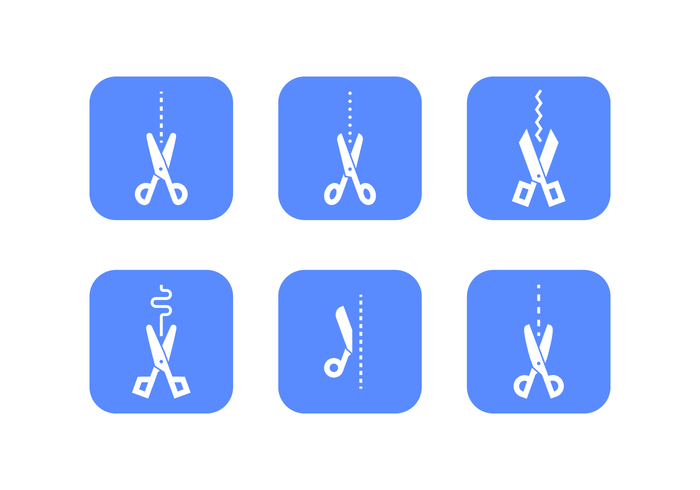 700x490 Scissors And Dotted Line Vectors