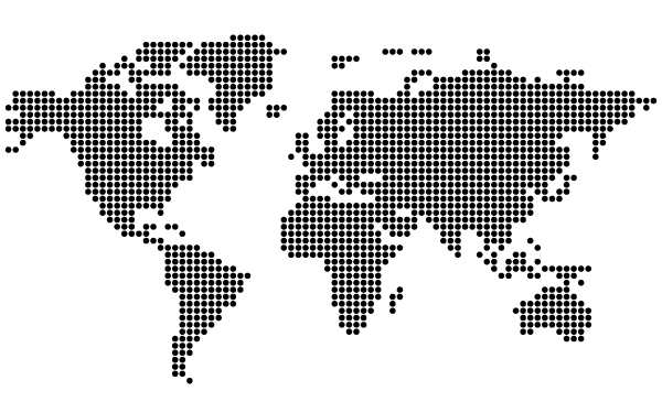 600x365 Free Free Dotted World Map Psd Files, Vectors Amp Graphics