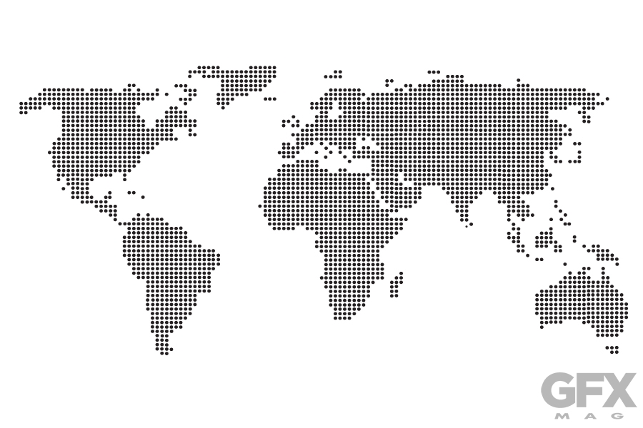 900x600 Free Vector Dotted World Map Free Download Vector Logos Art