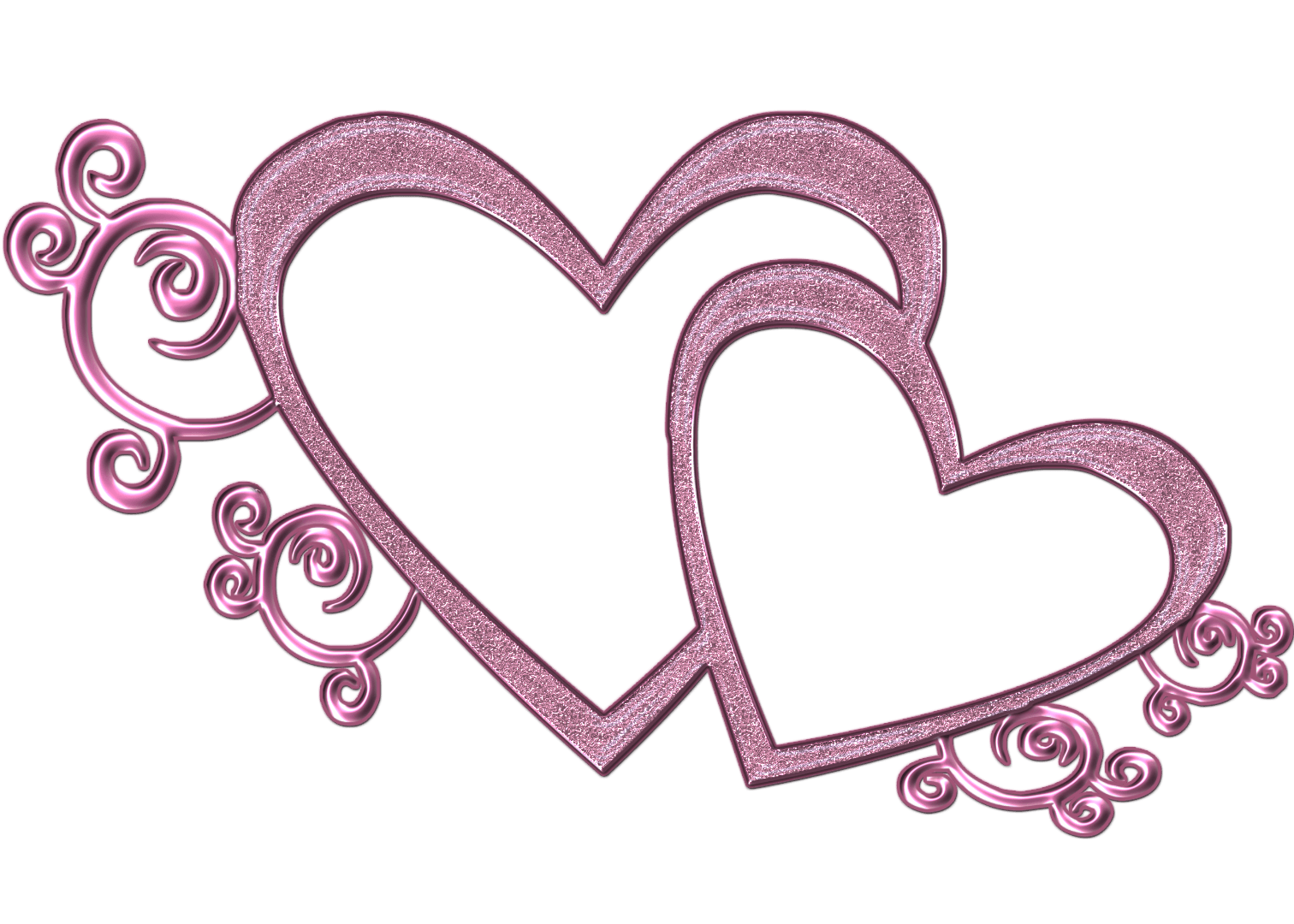 1512x1080 Rustic Heart Vector Transparent