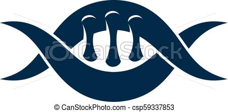 450x221 Model Of Human Dna, Double Helix Vector Illustration. Genetic