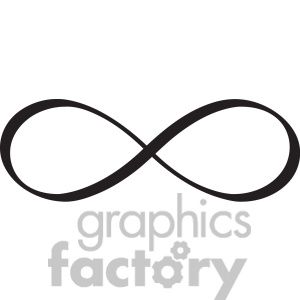 300x300 Double Infinity Symbol Clip Art