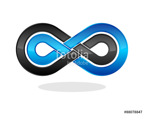 500x400 Infinity Double Lock Stock Image And Royalty Free Vector Files On