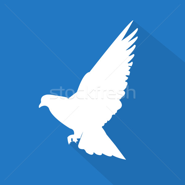 600x600 Creative Dove Icon Vector Illustration Robuart ( 4791160