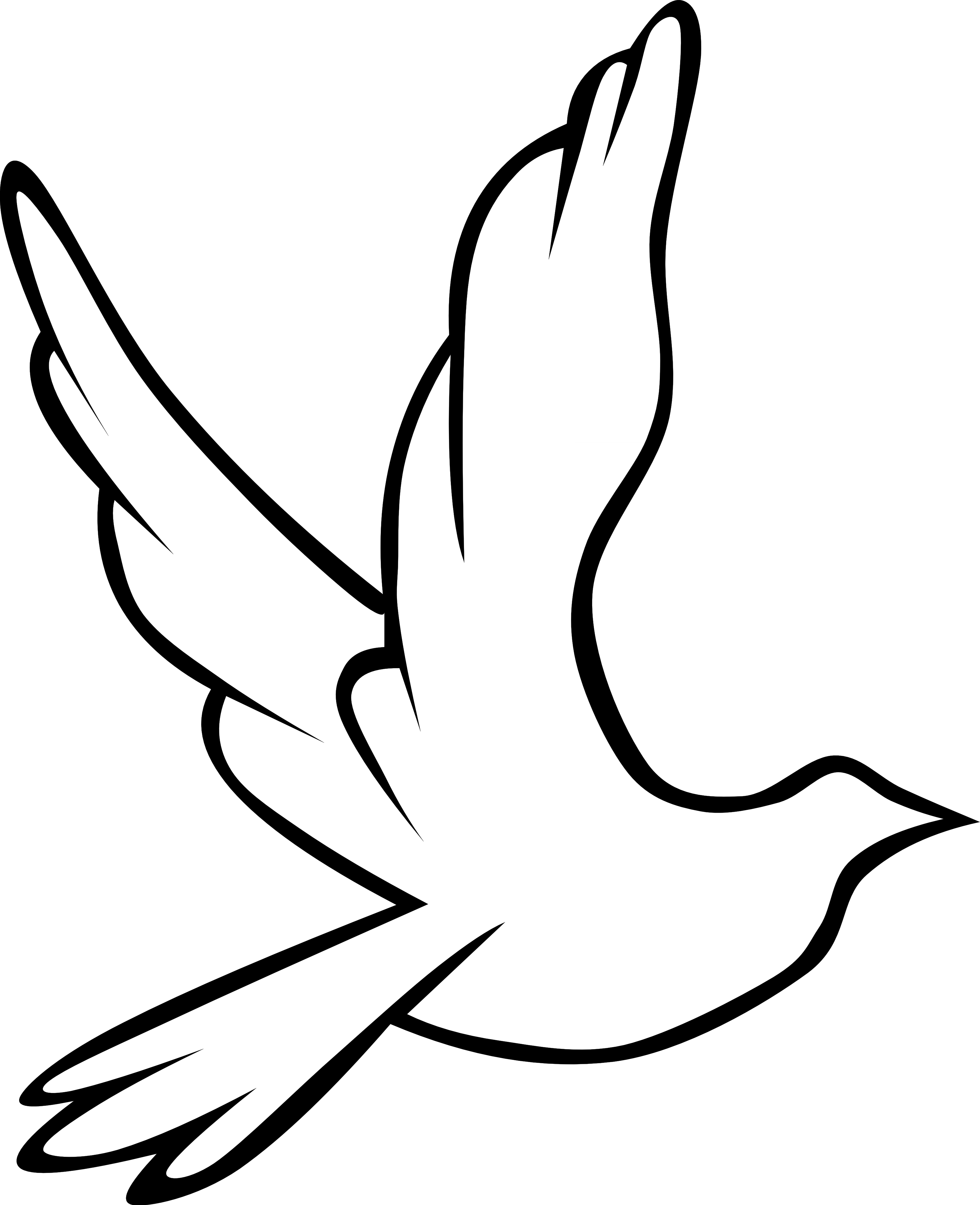 3333x4097 Collection Of Free Dove Vector Border. Download On Ubisafe