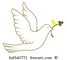 216x194 Free Dove Vector Art Prints And Wall Artwork Freeart