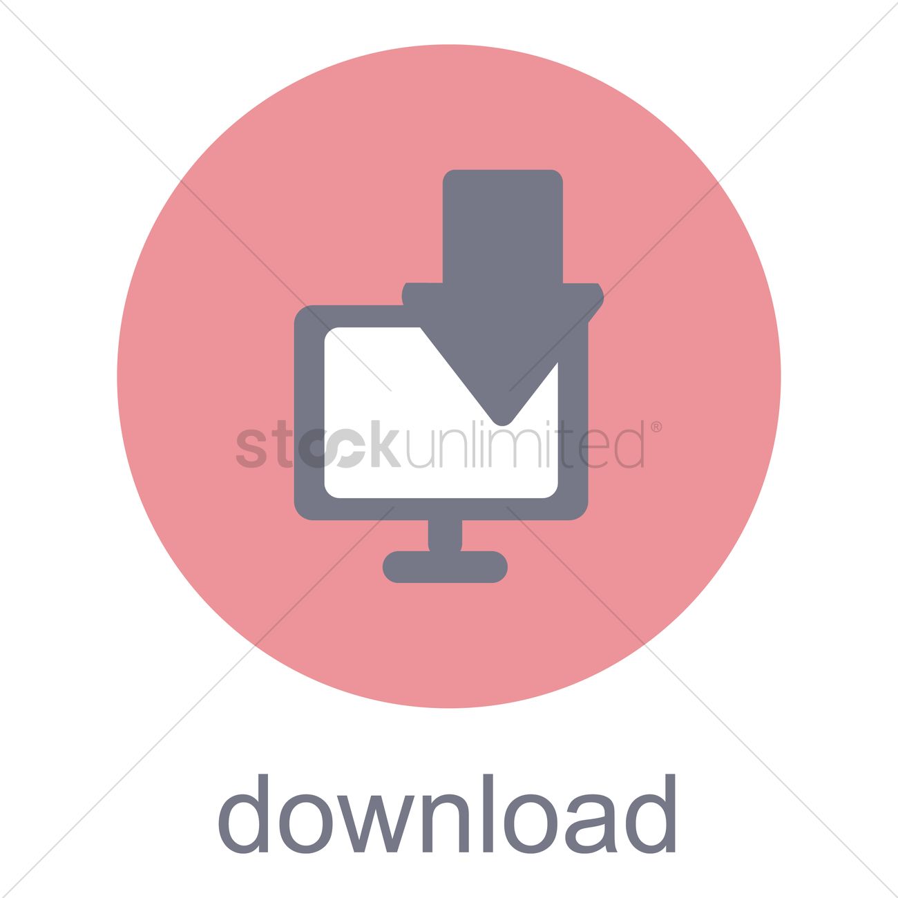 1300x1300 Free Download Button Vector Image
