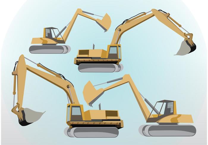 700x490 Bulldozer Free Vector Art