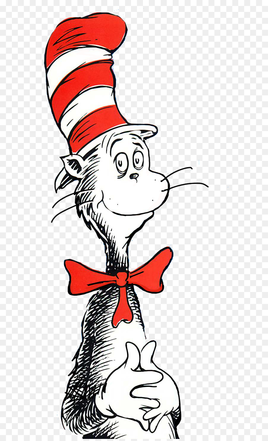 900x1480 The Cat In The Hat Thing One Clip Art