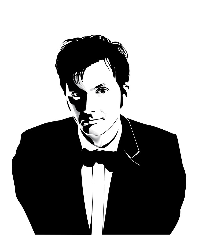 800x950 David Tennant By Pin N Needles