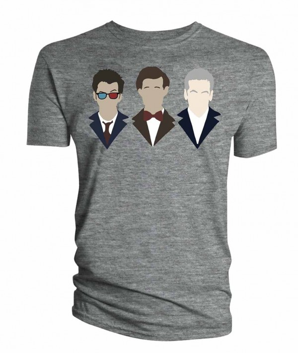 600x712 Doctor Who Vector Line Up Shirt