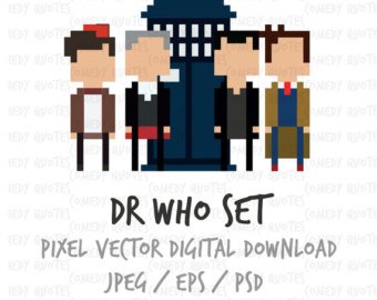 340x270 Doctor Who Vector Etsy