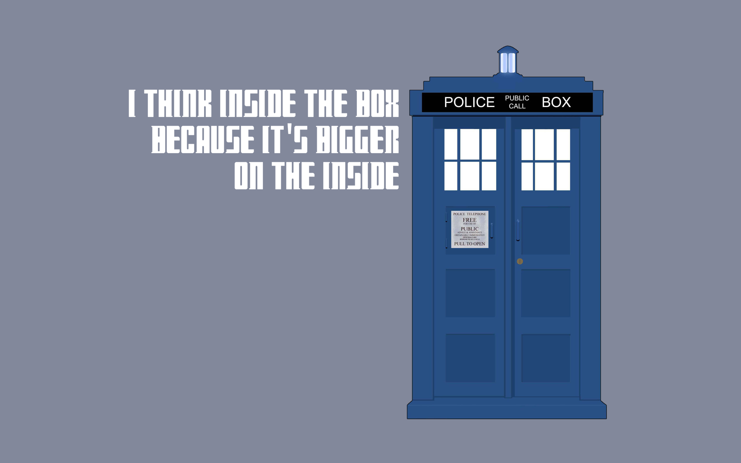 2560x1600 Doctor Who