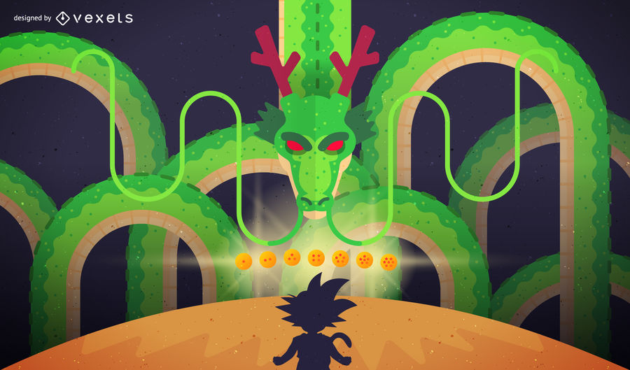 900x529 Dragon Ball Artistic Illustration