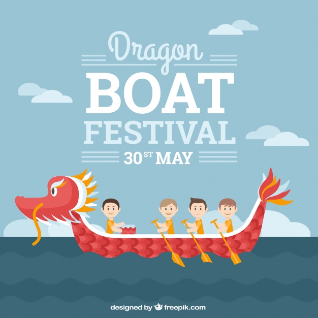 626x626 Dragon Boat Festival Background Vector Free Download