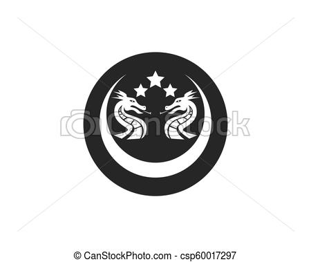450x379 Dragon Logo Vector Illustration.