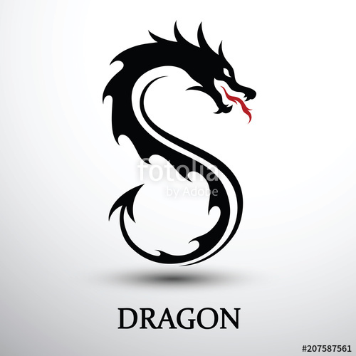 Dragon Vector Image at GetDrawings | Free download