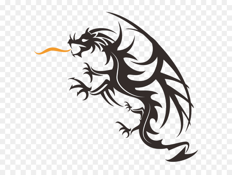 900x680 Dragon Vector Graphics Logo Image Illustration