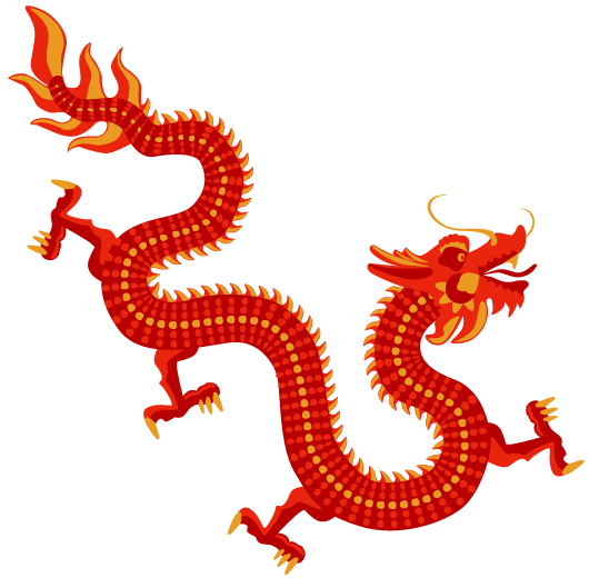 530x520 Dragon Vector
