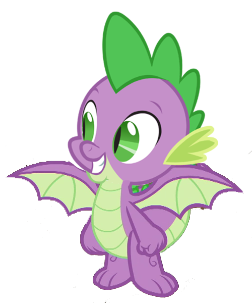 500x600 Spike The Dragon (Now With Wings) Vector By Darthranner83 On