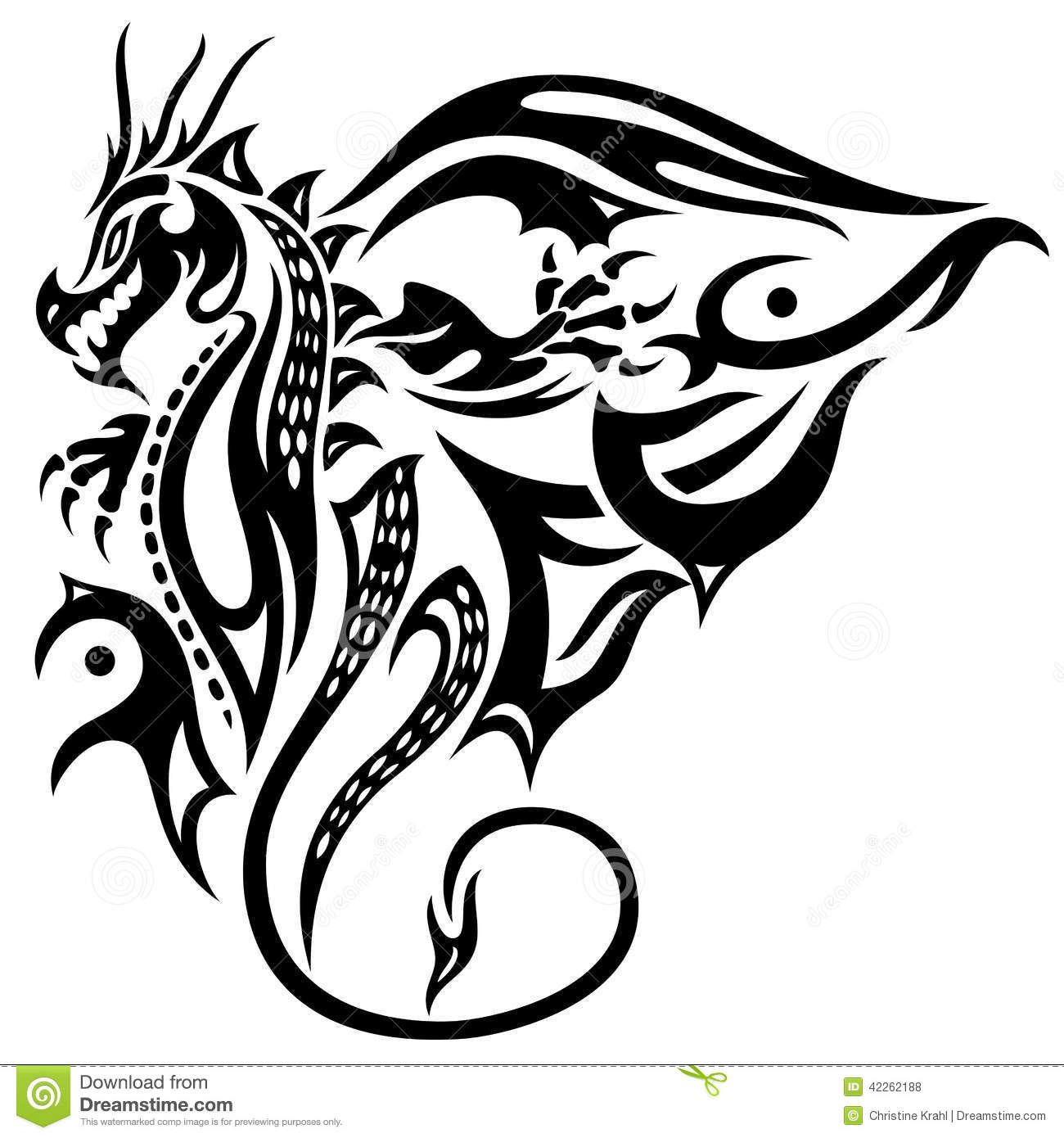 1300x1390 Dragon, Wings Stock Vector. Illustration Of Asia, Design