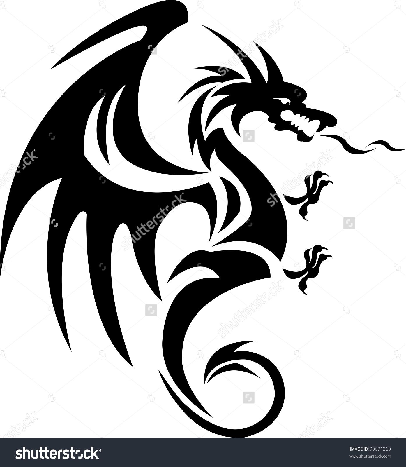 1394x1600 Dragon Wings Stock Vectors Amp Vector Clip Art Shutterstock