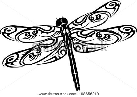 450x318 Butterfly Patterns To Trace Stock Vector Dragonfly.vector