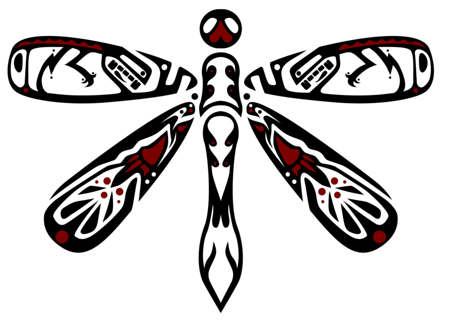 900x642 19 Vector Dragonfly Tribal Huge Freebie! Download For Powerpoint