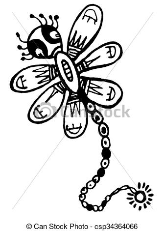 337x470 Stylized Dragonfly